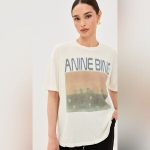 Anine Bing Cade Mushrooms Tee